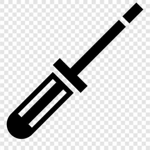 screwdriver bit, screwdriver handle, screwdriver set, screwdriver tool icon svg