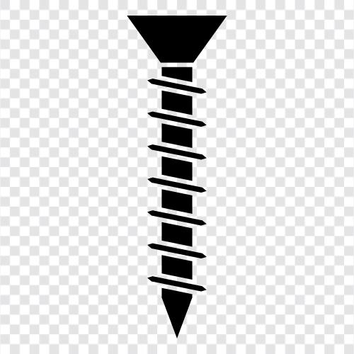 screwdriver, screw machine, screws, screwdriver bits icon svg