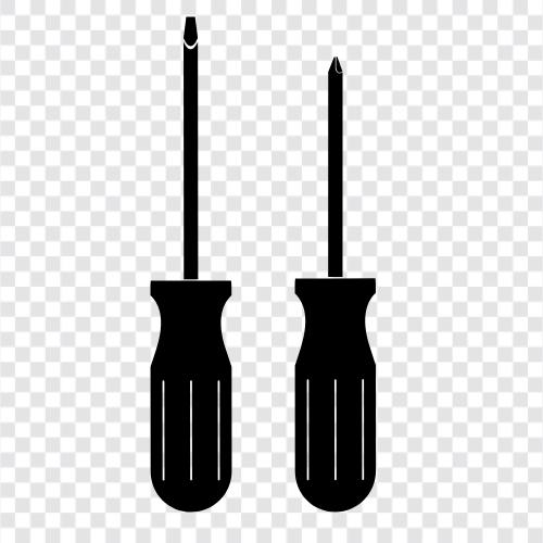 screwdriver, wrench, socket set, ratchet set icon svg