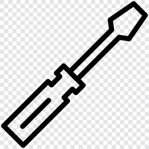 screwdriver set, screwdriver bit, screwdriver handle, screwdriver bits icon svg