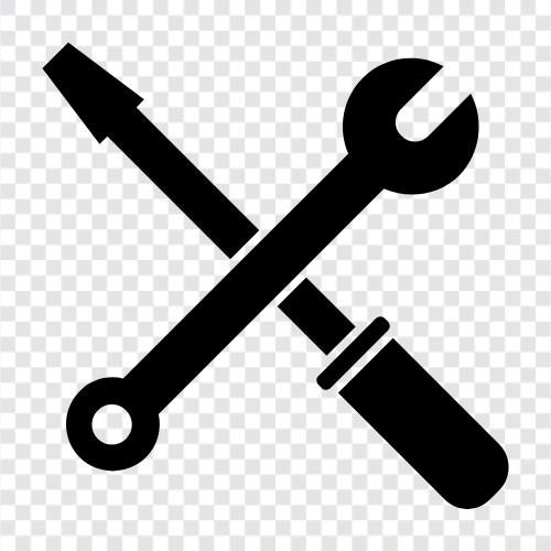 screwdriver tips, screwdriver set, screwdriver bits, screwdriver handle icon svg