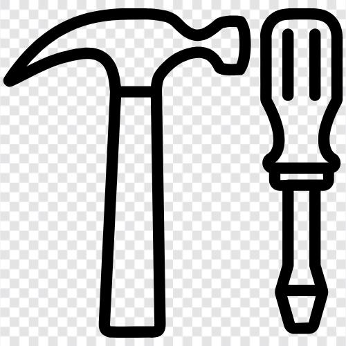 Screwdriver with Hammer, Hammer Screwdriver Price, Price of Hammer Screwdriver, Hammer Screwdriver icon svg