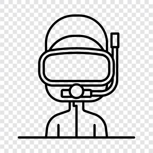 scuba, snorkel, dive gear, diving icon svg