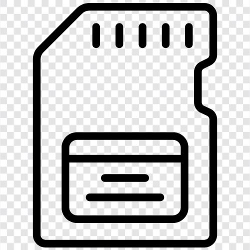 SD Memory Card, Memory Card, SD Card Memory, SD Memory Stick icon svg