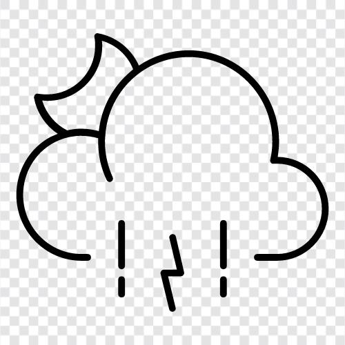 Seattle, Seattle Rain, Rainy Season, Rainy Summer icon svg