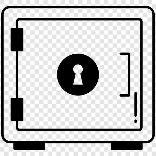 security, safe, storage, cash icon svg