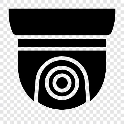 Security Camera, CCTV Camera, Closed Circuit Television Camera, Surveillance Camera Значок svg