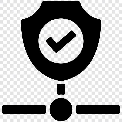security clearance, security guard, security system, security camera Значок svg