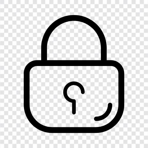 security, lock, key, secure icon svg