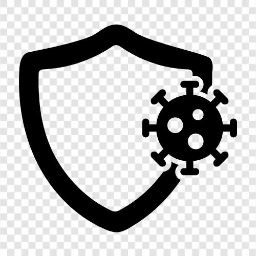 security, virus, protect, protection Значок svg