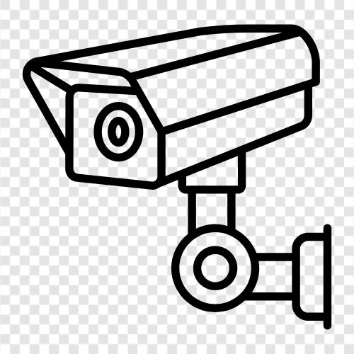 security, monitoring, spy, nanny cam icon svg