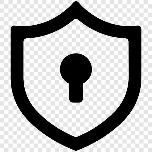 Sicherheit, Datenschutz, Daten, Datenspeicherung symbol