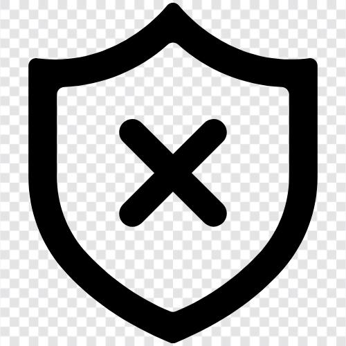 security, protection, shield, deflect icon svg
