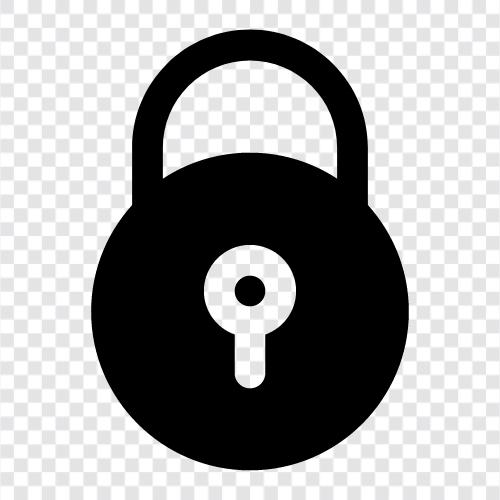 Sicherheit, Schlüssel, Tür, Safe symbol