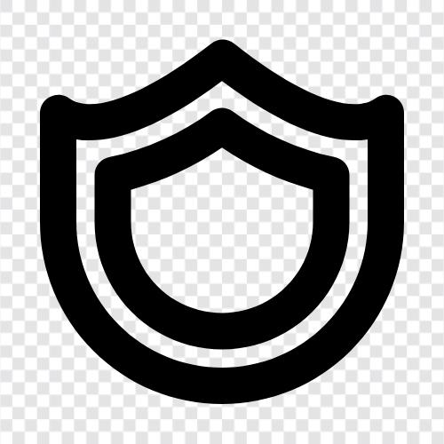 Sicherheit, Antivirus, Schutz, Shield symbol