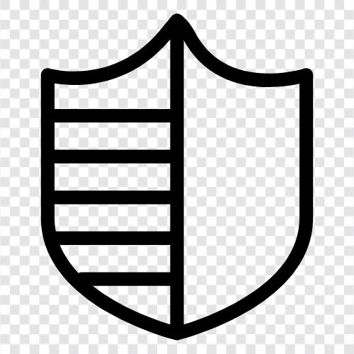 security, safe, shield, fortress icon svg