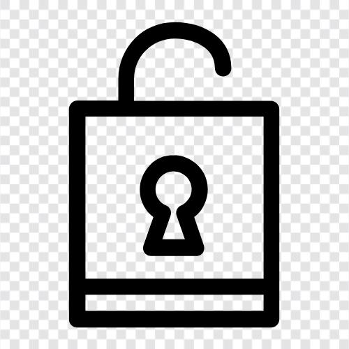 security, locks, key, safe icon svg