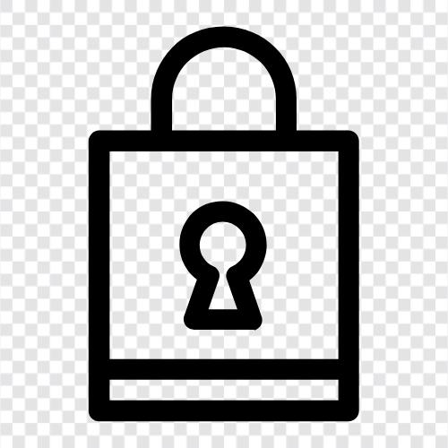 security, key, locking, safety icon svg