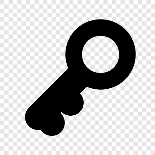 Sicherheitsverschlüsselung Sicherheitsschlüssel, Schlüssel symbol