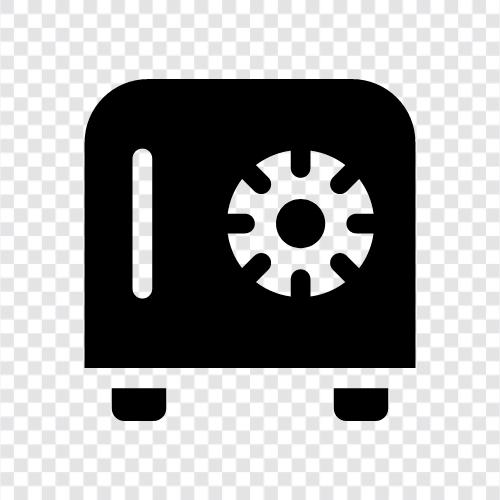 security, safe house, safe place, safe deposit box icon svg