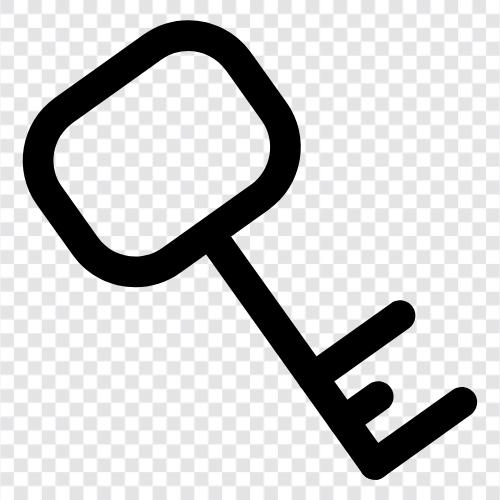 security Key, safety, locks, security icon svg