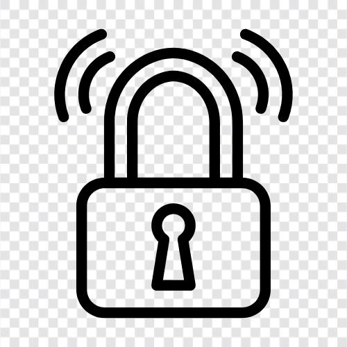 security, locking, key, lock icon svg