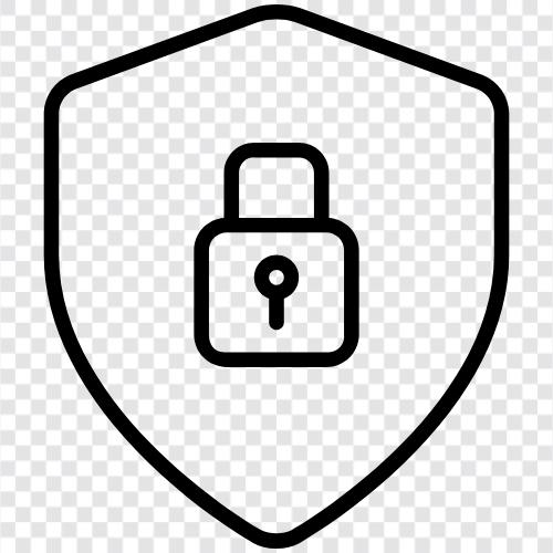 security, safe, lock, key icon svg