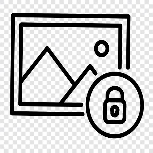 security, locks, security camera, CCTV icon svg