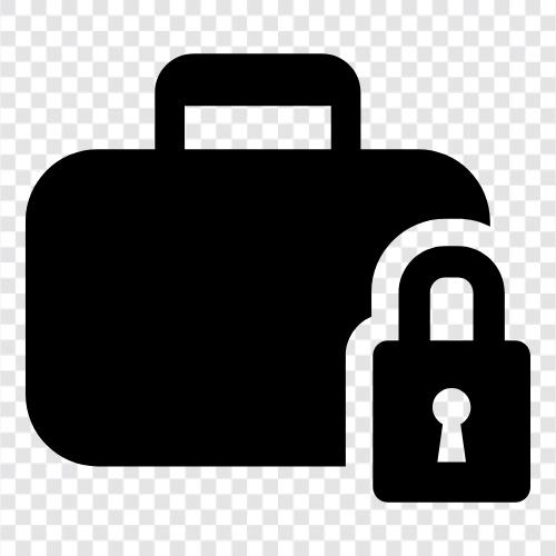 security, luggage, lock, baggage icon svg