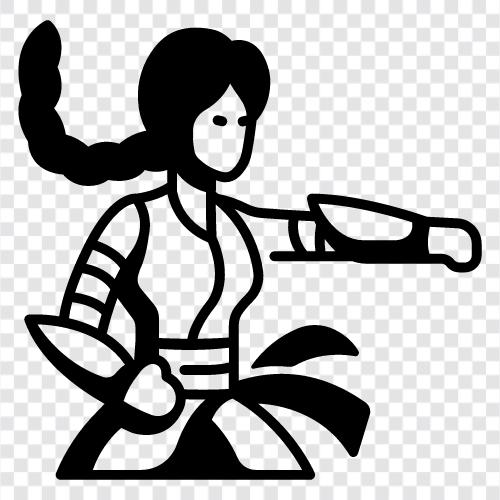 self defense, chi kung, tai chi, qigong Значок svg