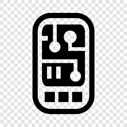 semiconductor, integrated circuits, microprocessor, firmware icon svg