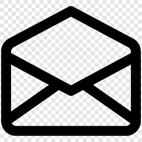 Senden, EMail, elektronisch, EMailAdresse symbol