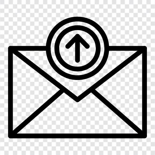 EMail senden, Brief senden, EMail, EMailService symbol