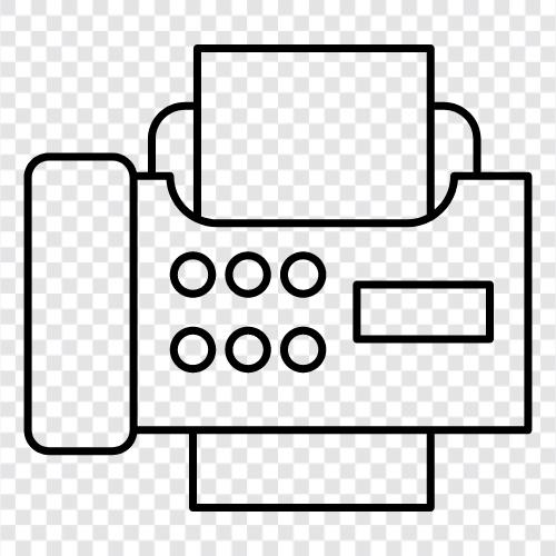 Отправить, отправить факс, факсимильный аппарат, программное обеспечение для факсимильной связи Значок svg