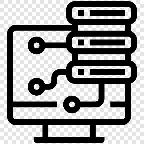 server, server room, computer, network icon svg