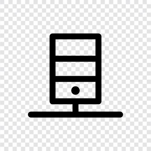 server room, hosting, computer, hardware icon svg