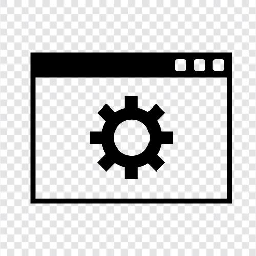 settings, settings. change, control, customize icon svg