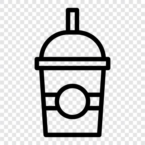 shake, milk, milk shake, frappe icon svg