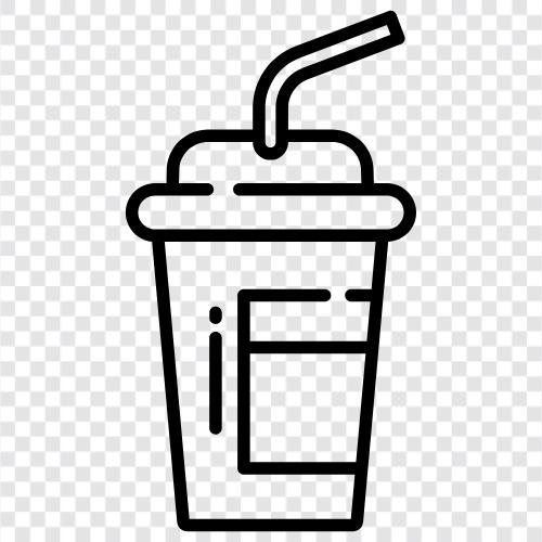 shake, frappe, smoothie, beverage icon svg
