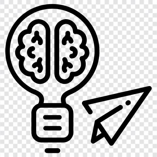 Ideen teilen, kollaborative Ideen, Brainstorming symbol