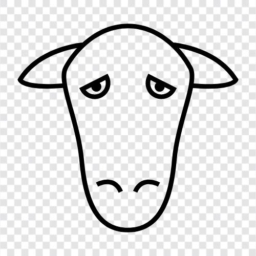 Sheep Head Tattoos, Sheep Head Piercing, Sheep Head Designs, Sheep Head icon svg