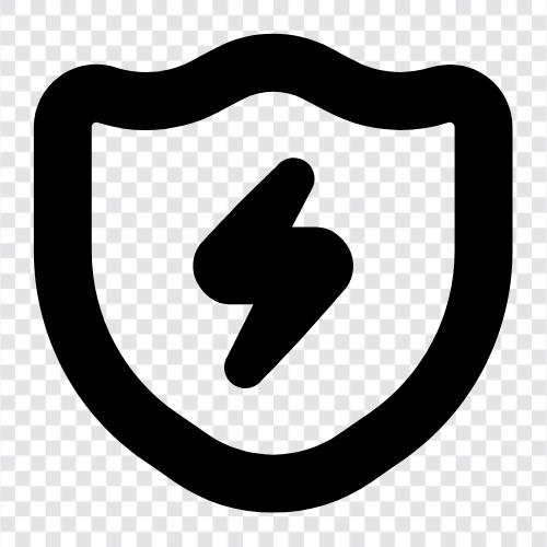 shield, energy, protective, defence icon svg