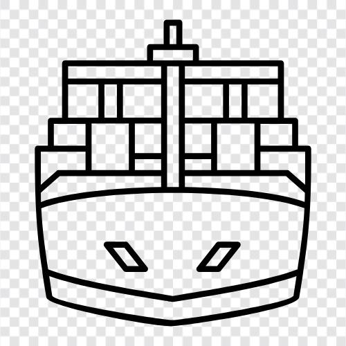 gemi yapımı, gemi yapımı endüstrisi, shipyards, shipping ikon svg