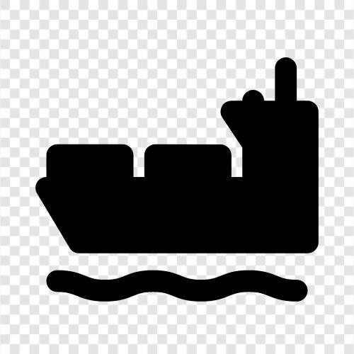 Schiffbau, Schiffsdesign, Schiffbauindustrie, Schiffbauunternehmen symbol