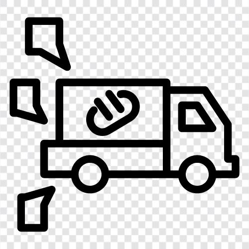 shipping, freight, truck, transportation icon svg