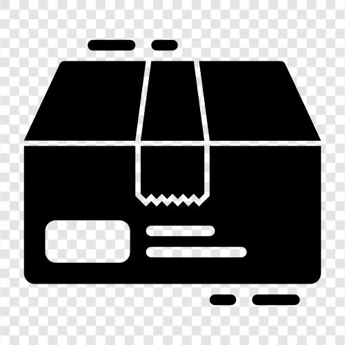 Versandbox, Geschenkbox, Verpackungsbox, Paketbox symbol