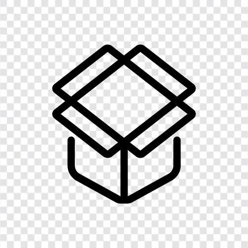 Versand, Versandboxen, Versandmaterialien, Versandcontainer symbol