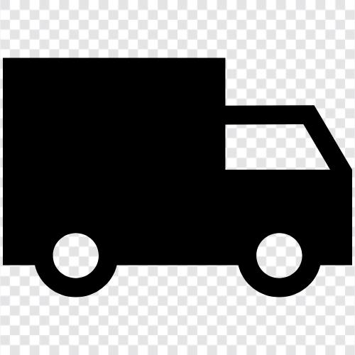 Грузовые перевозки, перевозки, грузовые контейнеры, грузовые автомобили Значок svg