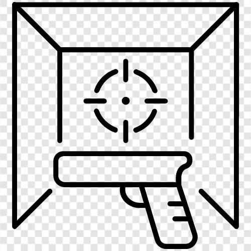 Shooting, Firearms, Shooting Range, Gunsmith icon svg