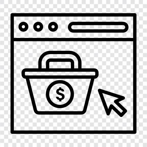 shopping, online, shop, online shopping icon svg